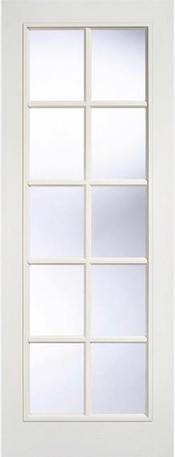 SA 10-light White Moulded Internal Door (primed)